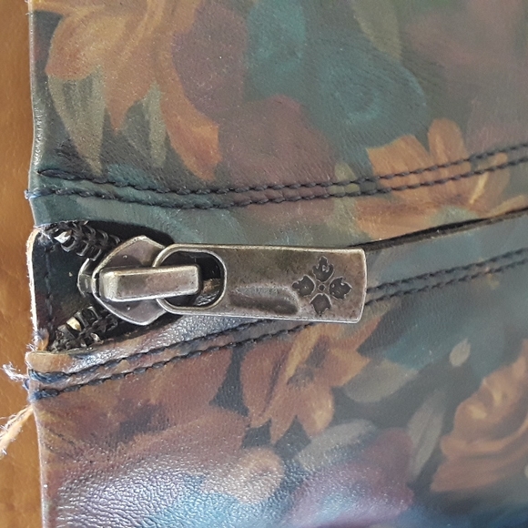 Women's Patricia Nash Floral Print Rain Boots Size 5 1/2 - Picture 7 of 10